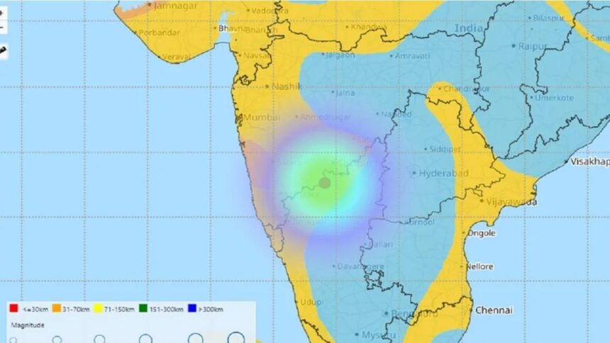 भूकंप: महाराष्ट्रातील सोलापूरमध्ये भूकंपाचे धक्के, उत्तर कर्नाटकात 3.9 रिश्टर स्केल तीव्रतेची नोंद
